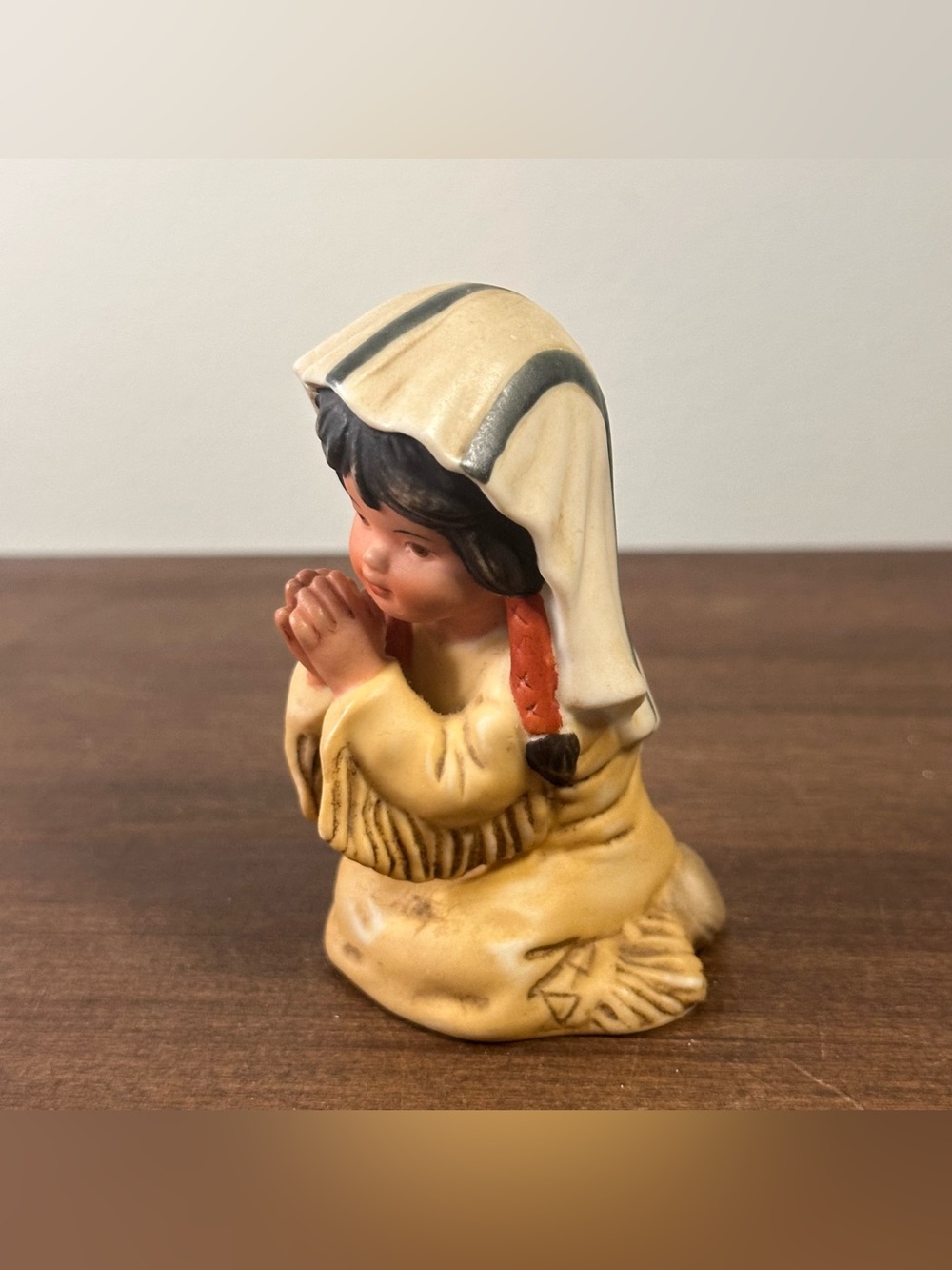 Vintage Gregory Perillo Sagebrush Nativity Mary Native American 1985